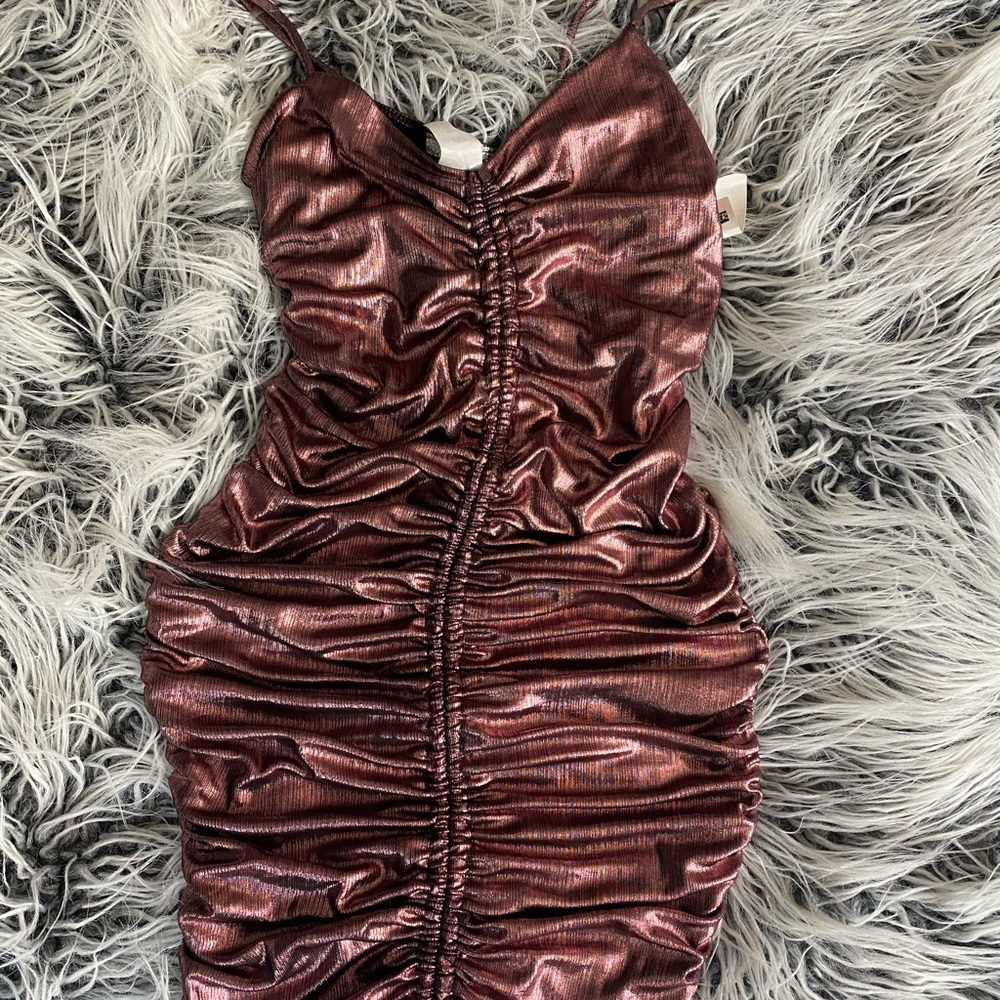 Club dresses in pink and blue